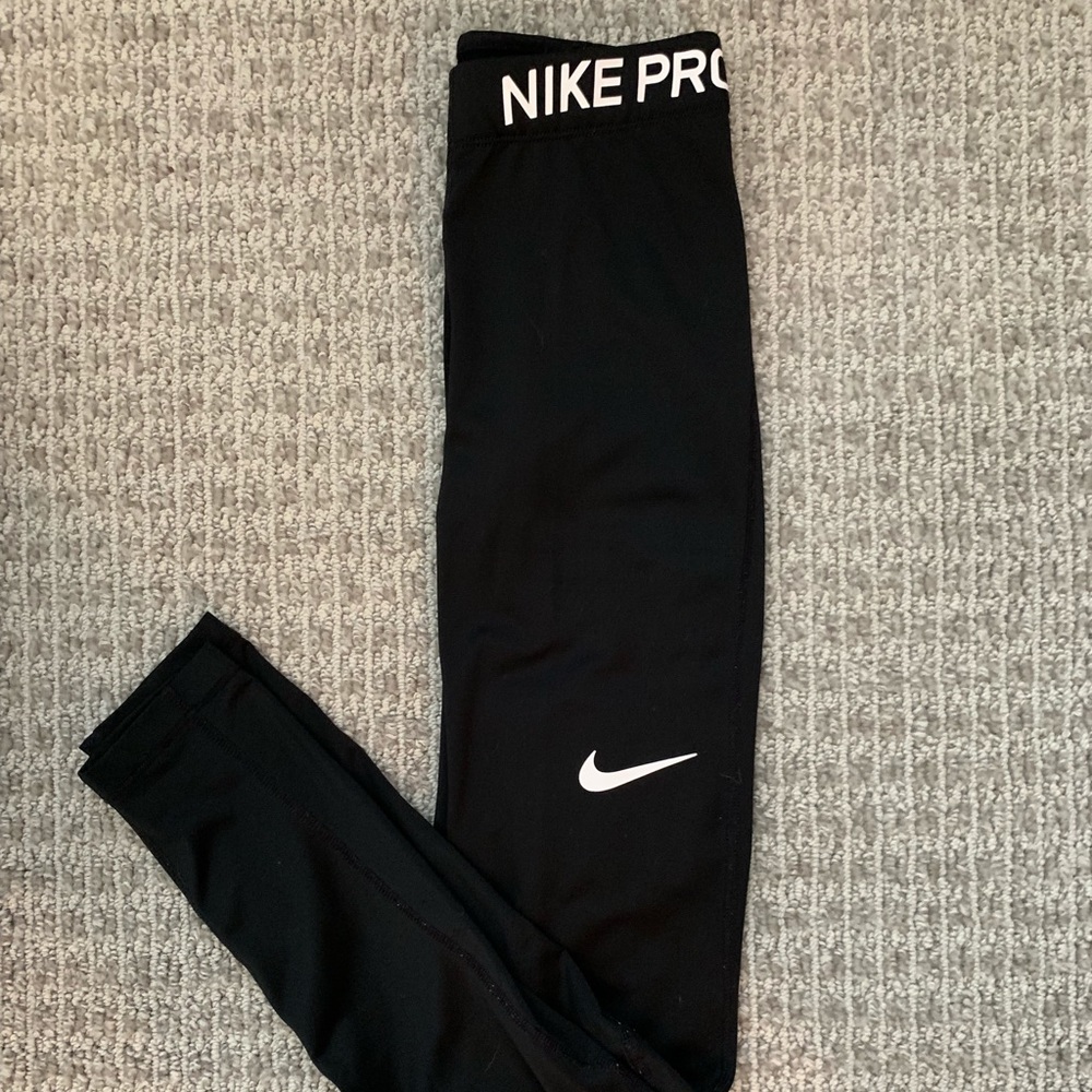 Nike pro black leggings size XS